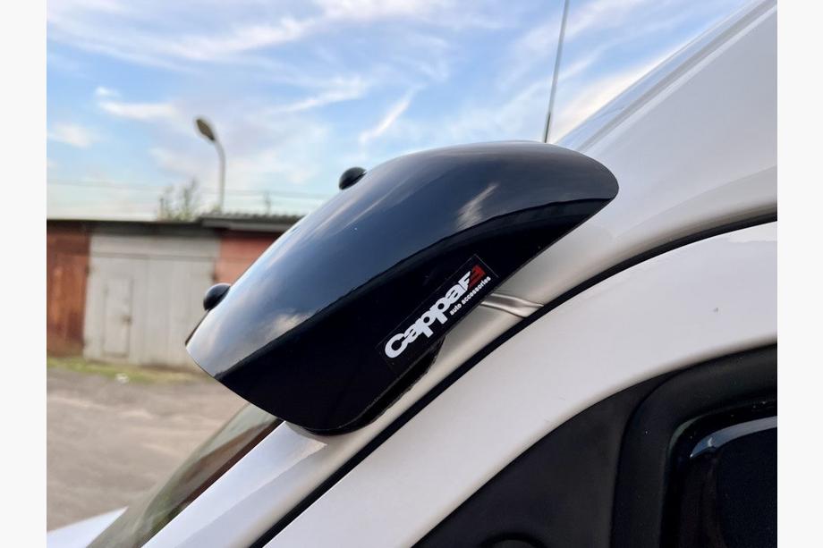 Mercedes Sprinter W907/W910 2018- Windshield Visor (black gloss, 5mm) Photo 4