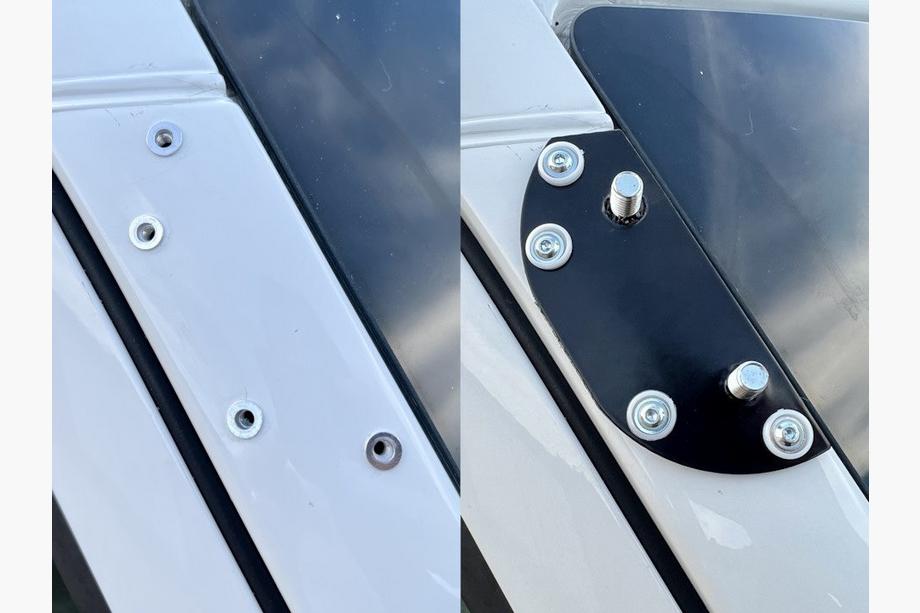Mercedes Sprinter W907/W910 2018- Windshield Visor (black gloss, 5mm) Photo 8