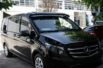 Mercedes Vito/V-class W447 2014- Windshield Visor (black gloss, 5mm) photo 1
