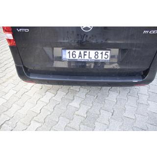Rear Bumper Protector EuroCap (ABS) photo 3