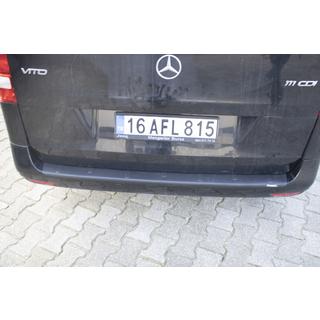Rear Bumper Protector EuroCap (ABS) photo 4