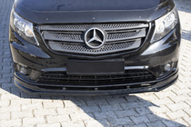 Mercedes Vito/V-class W447 2014- Front Lip Spoiler EuroCap (black) photo 3