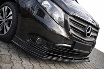 Mercedes Vito/V-class W447 2014- Front Lip Spoiler EuroCap (black) photo 2