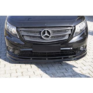 Front Lip Spoiler EuroCap (black) Mercedes Vito/V-class W447 2014- photo 3
