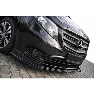 Front Lip Spoiler EuroCap (black) photo 2