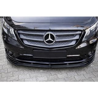 Front Lip Spoiler EuroCap (black) Mercedes Vito/V-class W447 2014- photo 1