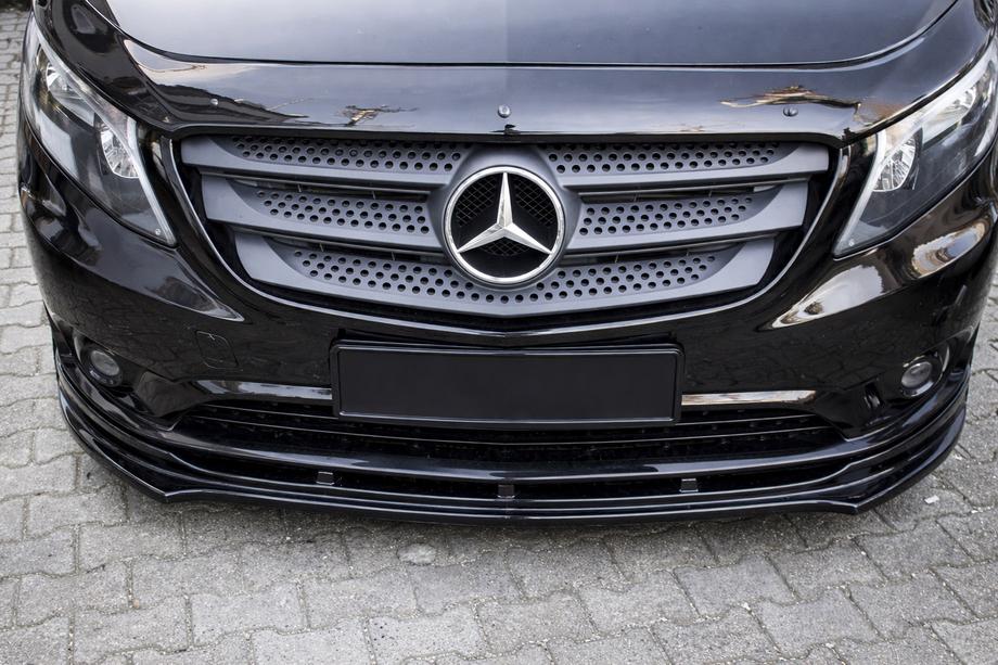 Mercedes Vito/V-class W447 2014- Front Lip Spoiler EuroCap (black) Image