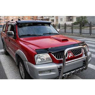 Hood Deflector (EuroCap) Mitsubishi L200 1996-2006 photo 1
