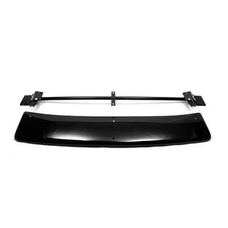 Windshield Visor (black gloss, 5mm) Mitsubishi L200 1996-2006 photo 2