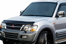 Mitsubishi Pajero Wagon III 1999-2006 Hood Deflector (EuroCap) photo 1