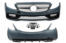 Mercedes C-class W205 2014-2021 Body kit with full rear bumper (AMG C63-designs 2014-2018) photo 5