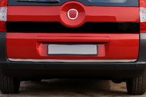 Fiat Fiorino/Qubo 2008-2024 Trunk Trim Stainless Steel photo 1