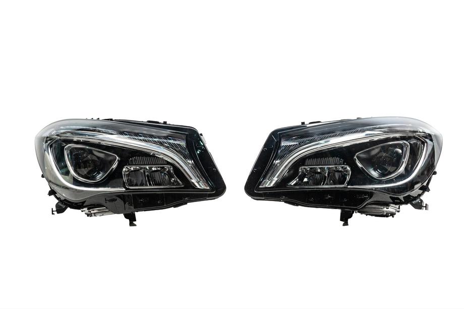 Mercedes CLA C117 2013-2019 Front headlights with LED (2 pcs) Photo 2