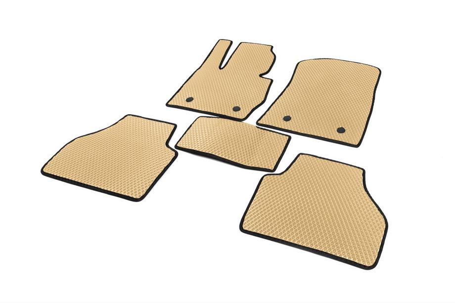 BMW X4 F26 2014-2018 EVA Floor Mats (Beige) Photo 2