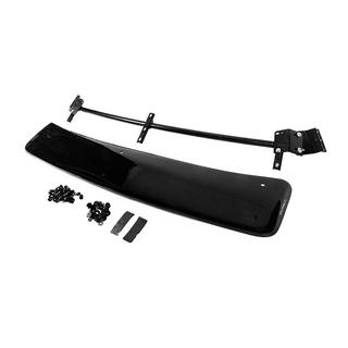 Windshield Visor (black gloss, 5mm) Nissan NP300 1999-2015 photo 4