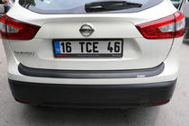 Nissan Qashqai 2014-2021 Rear Bumper Cover EuroCap (2014-2017, ABS) photo 5