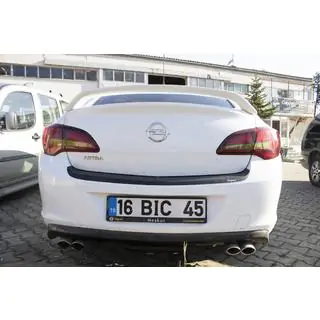 Rear Bumper Cover EuroCap (Sedan, ABS) Opel Astra J 2009-2015 photo 2