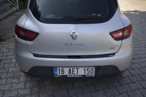 Renault Clio IV 2012-2019 Rear Bumper Protector EuroCap (ABS) photo 2