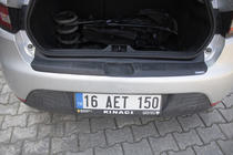 Renault Clio IV 2012-2019 Rear Bumper Protector EuroCap (ABS) photo 4