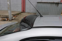 Renault Megane II 2004-2009 Rear Window Visor Sedan (EuroCap, ABS) photo 7