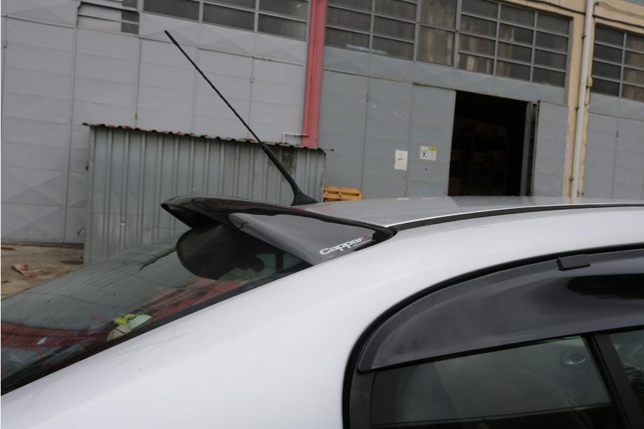 Renault Megane II 2004-2009 Rear Window Visor Sedan (EuroCap, ABS) Image
