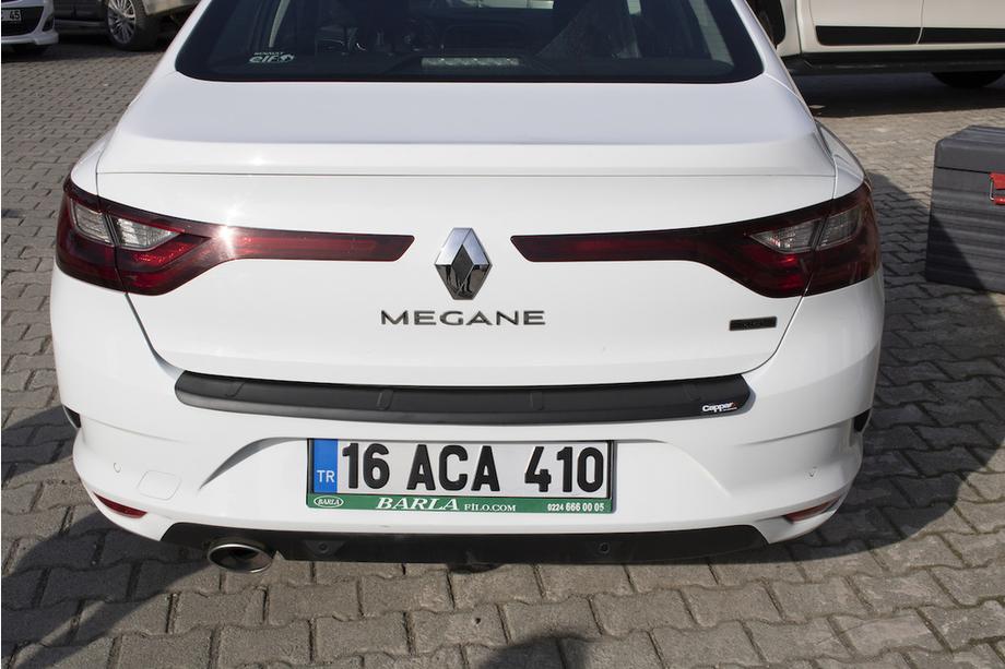 Renault Megane IV 2016-2025 Rear Bumper Cover EuroCap (Sedan, ABS) Photo 4