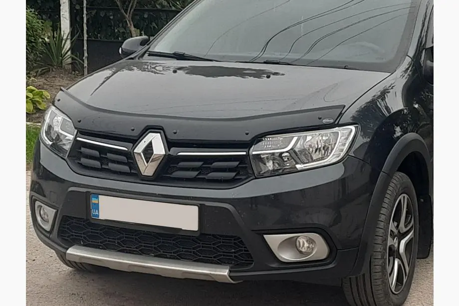 Renault Logan II 2013-2022 Hood Deflector (EuroCap) Photo 5