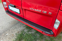 Opel Vivaro 2001–2015 Rear Bumper Protector EuroCap (ABS) photo 1
