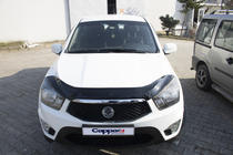 SsangYong Korando 2010-2019 Hood deflector EuroCap (for Korando Sports) photo 2