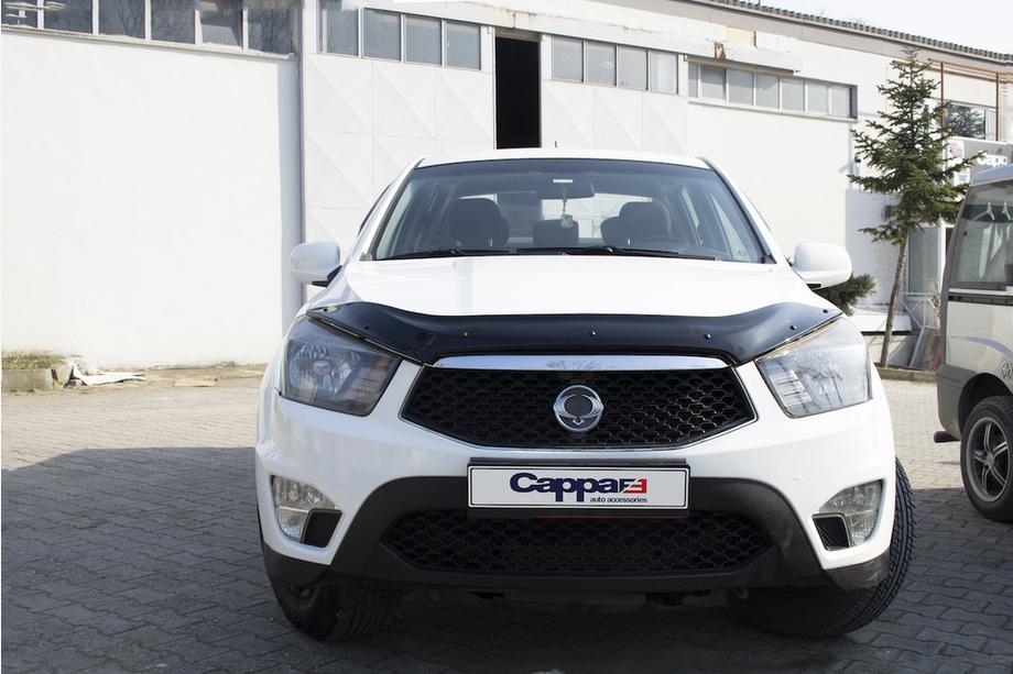 SsangYong Korando 2010-2019 Hood deflector EuroCap (for Korando Sports) Image