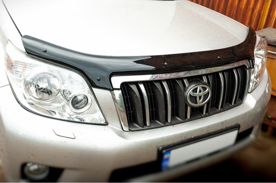 Toyota Land Cruiser Prado 150 2009-2023 Hood Deflector 2009-2013 (EuroCap) Photo 3
