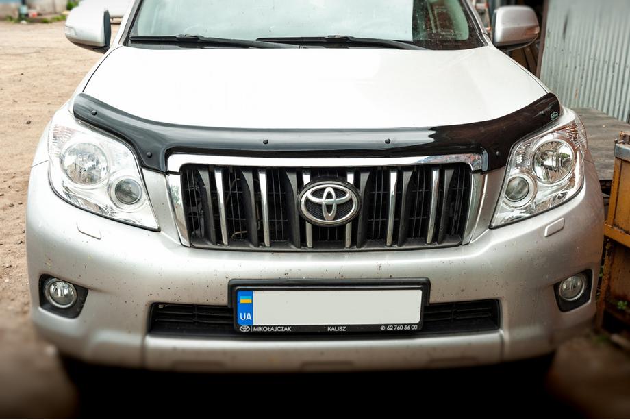 Toyota Land Cruiser Prado 150 2009-2023 Hood Deflector 2009-2013 (EuroCap) Photo 1