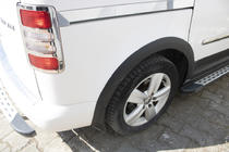 Volkswagen Caddy 2015-2020 Set of moldings and fender flares photo 14