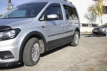 Volkswagen Caddy 2015-2020 Set of moldings and fender flares photo 36