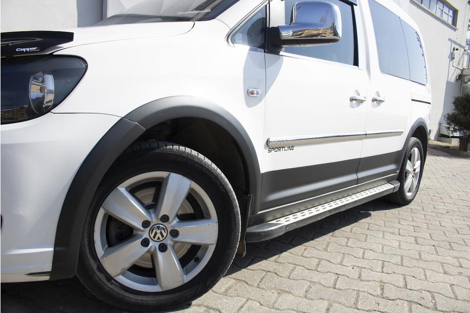 Volkswagen Caddy 2015-2020 Set of moldings and fender flares 1 Door, Short Wheelbase Photo 13