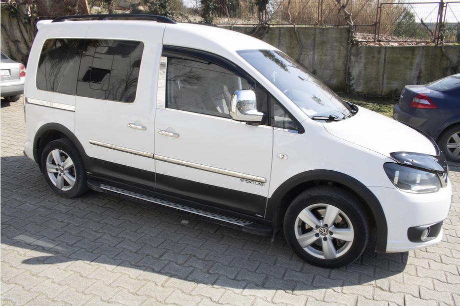 Volkswagen Caddy 2015-2020 Set of moldings and fender flares 1 Door, Short Wheelbase Photo 21