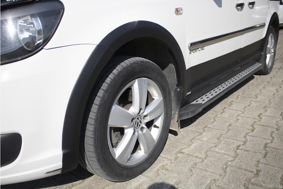 Volkswagen Caddy 2015-2020 Set of moldings and fender flares 1 Door, Short Wheelbase Photo 26