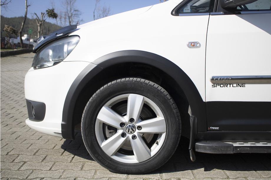 Volkswagen Caddy 2015-2020 Set of moldings and fender flares 1 Door, Short Wheelbase Photo 30