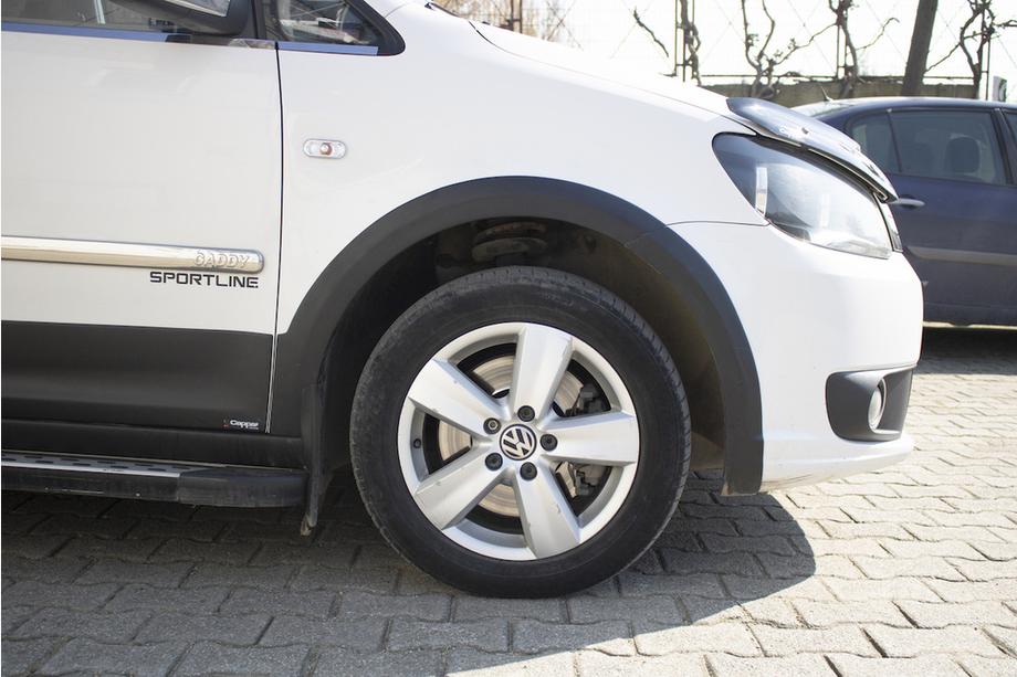 Volkswagen Caddy 2015-2020 Set of moldings and fender flares 1 Door, Short Wheelbase Photo 31