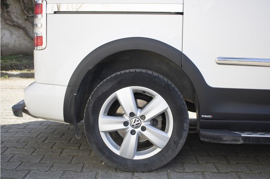 Volkswagen Caddy 2015-2020 Set of moldings and fender flares 1 Door, Short Wheelbase Photo 33