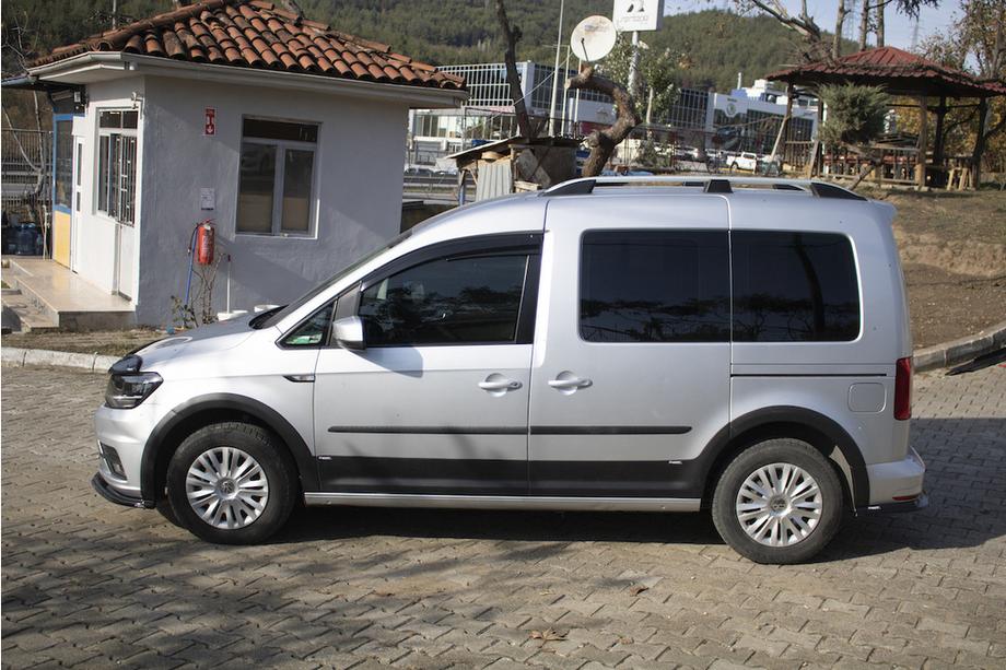 Volkswagen Caddy 2015-2020 Set of moldings and fender flares 1 Door, Short Wheelbase Photo 2