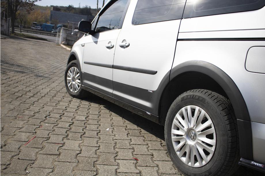 Volkswagen Caddy 2015-2020 Set of moldings and fender flares 1 Door, Short Wheelbase Photo 37