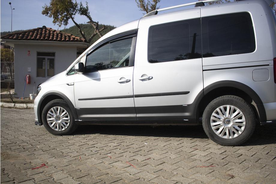 Volkswagen Caddy 2015-2020 Set of moldings and fender flares 1 Door, Short Wheelbase Photo 38
