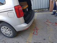 Volkswagen Caddy 2015-2020 Rear Bumper Protector EuroCap (ABS) photo 2