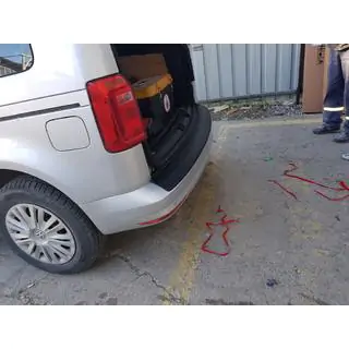 Rear Bumper Protector EuroCap (ABS) photo 2
