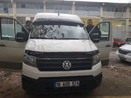 Volkswagen Crafter 2016- Windshield Deflector (black gloss, 5mm) photo 4
