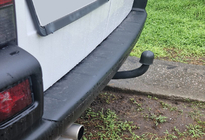 Volkswagen T4 Caravelle/Multivan 1990–2003 Rear Bumper Protector EuroCap (ABS) photo 3