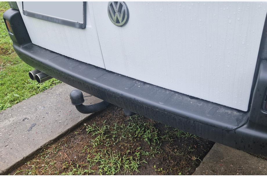 Volkswagen T4 Caravelle/Multivan 1990–2003 Rear Bumper Protector EuroCap (ABS) Image
