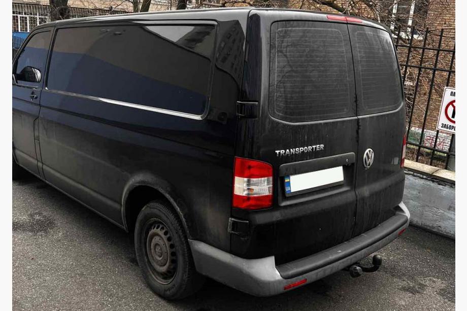 Volkswagen T5 Multivan 2003–2010 Rear Bumper Protector EuroCap (ABS) Image