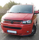 Volkswagen T5 2010-2015 Front lip spoiler (ABS) photo 1
